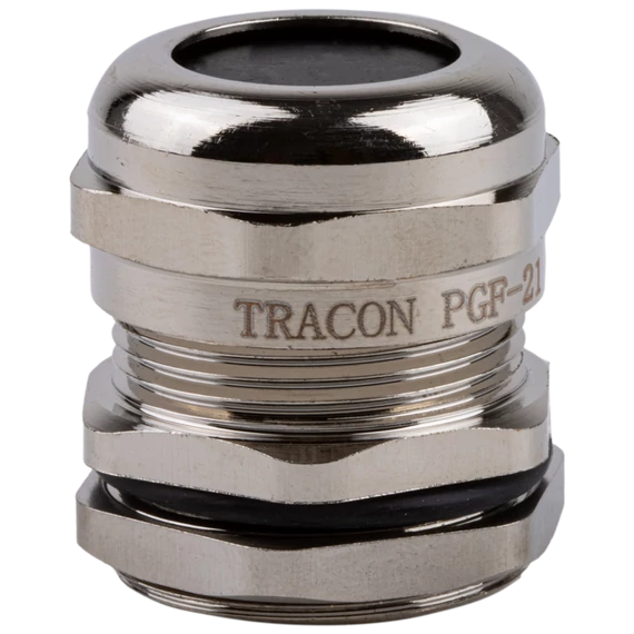 TRACON Gázmenetes tömítőszelence, fém, IP66, 14-21mm (PGF-29)