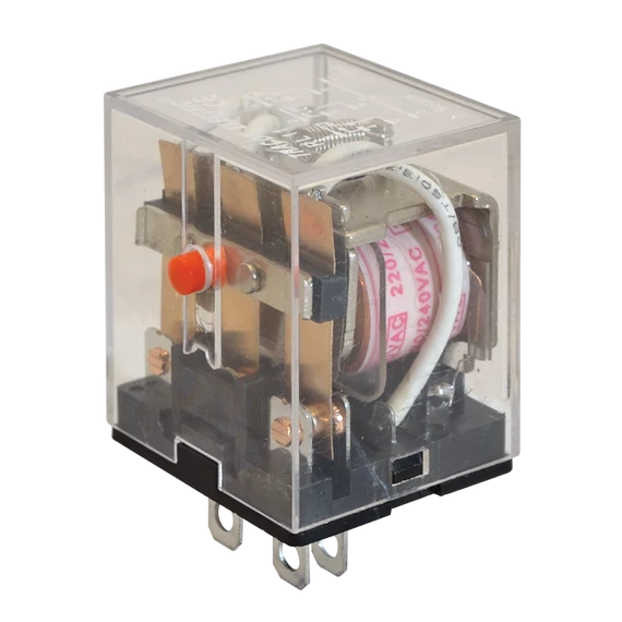 TRACON Miniatűr teljesítmény relé, 48V DC / 3xCO (10A, 230V AC / 28V DC) (RL11-48DC)