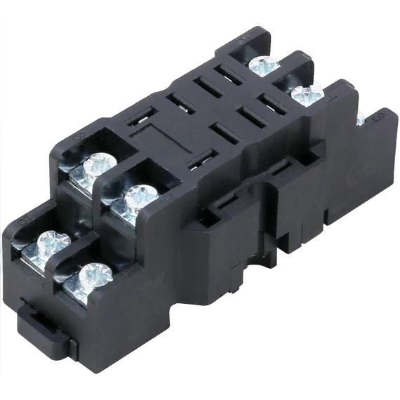TRACON Relé aljzat RN08 relékhez, RN08 (RN08-SOCKET)