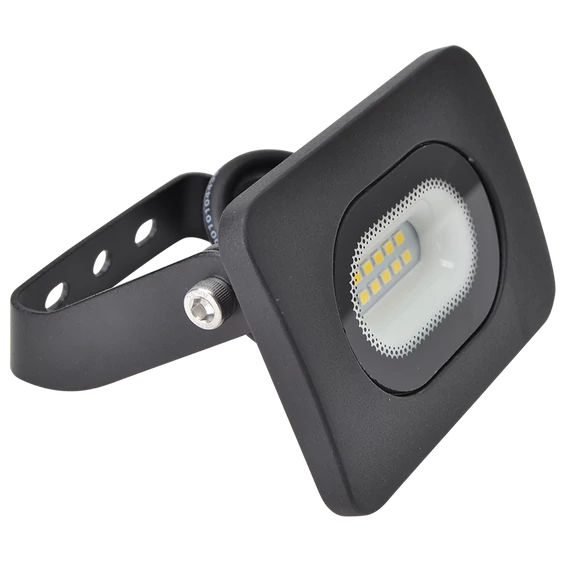 TRACON SMD fényvető, fekete, 220-240V AC, 10W, 4000K, IP65, 800lm, EEI=G (RSMDL10)