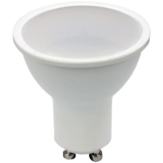 TRACON Fényerő-szabályozható SMD LED spot fényforrás, 230 VAC, 50 Hz, GU10, 7 W, 450 lm, 6500 K, 120°, EEI=G (SMDDGU107CW)