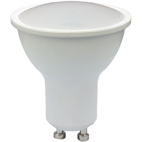 TRACON Fényerő-szabályozható SMD LED spot fényforrás, 230 VAC, 50 Hz, GU10, 7 W, 450 lm, 4000 K, 120°, EEI=G (SMDDGU107NW)