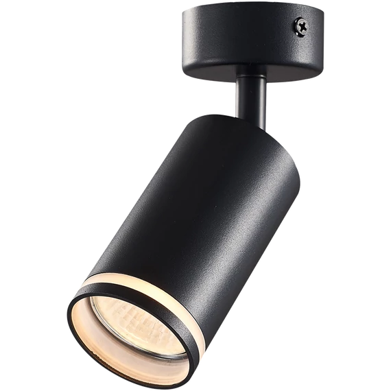TRACON Mennyezeti állítható spot lámpatest, fekete, 100-240VAC, 50Hz, 1xGU10, max.35W (SPGU10LMAB)