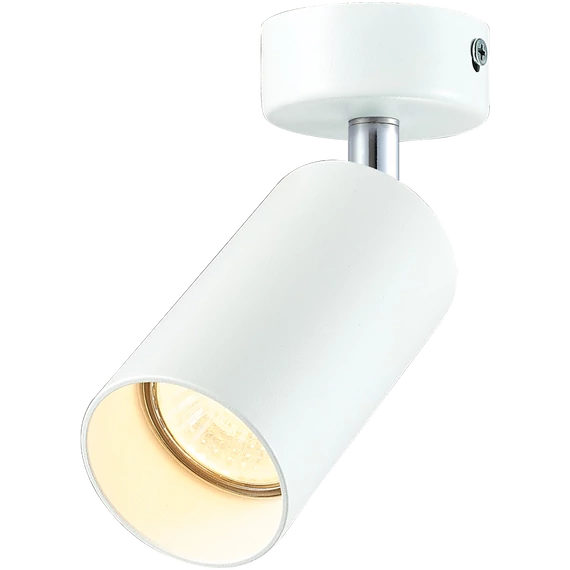 TRACON Mennyezeti állítható spot lámpatest, fehér, 100-240VAC, 50Hz, 1xGU10, max.35W (SPGU10MA1W)