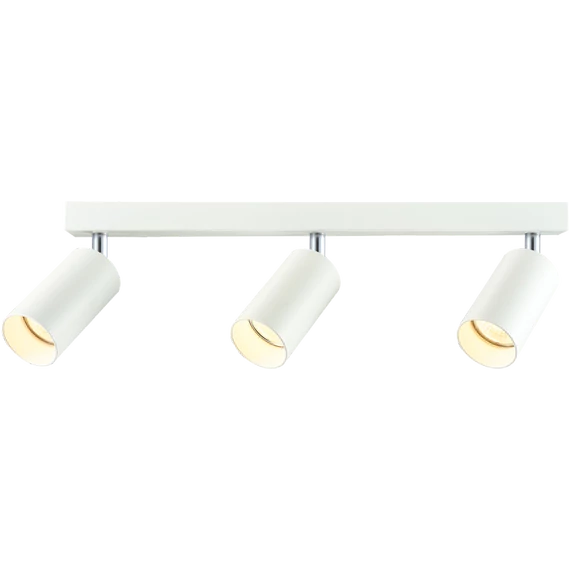 TRACON Mennyezeti állítható spot lámpatest, fehér, 100-240VAC, 50Hz, 3xGU10, max.3x35W (SPGU10MA3W)