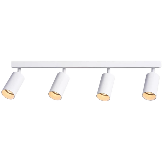 TRACON Mennyezeti állítható spot lámpatest, fehér, 100-240VAC, 50Hz, 4xGU10, max.4x35W (SPGU10MA4W)