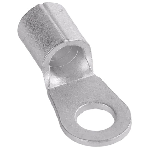 TRACON Szigeteletlen szemes saru, ónozott elektrolitréz, 16mm2, M5, (d1=5,8mm, d2=5,3mm) (SZ16-5)