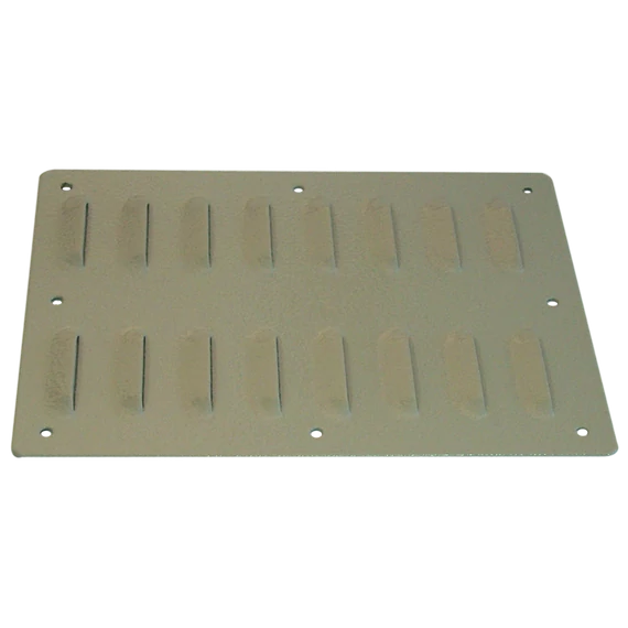 TRACON Szellőzőrács fém elosztószekrényhez, LxW = 140x140mm, IP43 (TFE-SZ2)
