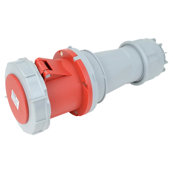 TRACON Ipari csatlakozóaljzat, fokozott védelemmel, 125A, 400V, 3P+N+E, 6h, IP67 (TICS-245)