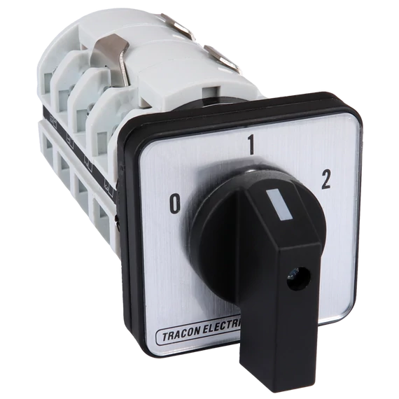TRACON Dahlander motorkapcsoló, 400V, 50Hz, 25A, 7,5kW, 48x48mm (TKM-25/D)