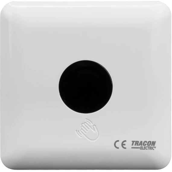 TRACON Mozgásérzékelő, infra, szerelvénydobozba, rövidtávú érzékelés, 230V, 50Hz, 180°, 5-6cm, 500W, IP20 (TMB-126)
