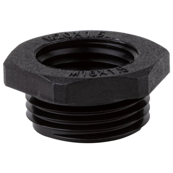TRACON Metrikus szűkítő közcsavar, M20x1.5mm (TMSZ-20/12)