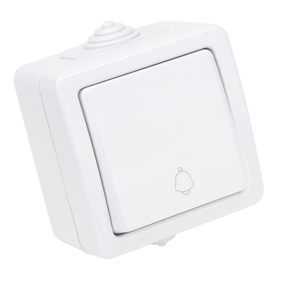 TRACON Falon kívüli csengőnyomó, 10AX/250VAC, IP54, (N101) (TR-PH07)