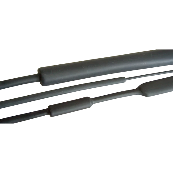 TRACON Zsugorcső, közepesfalú, 3:1 zsugorodás, gyantás, fekete, 75/22mm, POLIOLEFIN (ZS75/22R)