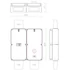 CSATÁRI PLAST PVT 6060 SZ95-SB-CS Modul szekrény (CSP21.C089)