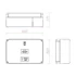 CSATÁRI PLAST PVT 3045 GS5 250A Modul szekrény (CSP21.a102)