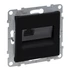 LEGRAND Suno RJ45 Cat.6 UTP csatlakozóaljzat, fekete (721452)