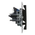 LEGRAND Suno RJ45 Cat.6 UTP csatlakozóaljzat, fekete (721452)
