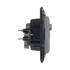 LEGRAND Niloé Step TV-R-SAT csillagpontos aljzat (1,5 dB), alumínium (863380)