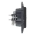 LEGRAND Niloé Step TV-R-SAT átmenő aljzat (14 dB), fekete (863578)