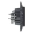LEGRAND Niloé Step TV-R-SAT végzáró aljzat (10 dB), fekete (863579)
