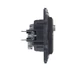 LEGRAND Niloé Step TV-R-SAT csillagpontos aljzat (1,5 dB), fekete (863580)