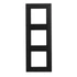 LEGRAND Niloé Step 3-as keret, fekete (863593)