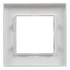 LEGRAND Niloé Step 1-es keret, csiszolt alumínium (863891)