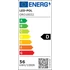ORO-NAGEL-SWITCH-32W-56W-DW-L POR ÉS PÁRAMENTES LÁMPA, A++, 7800lm, 4000K (ORO18032)