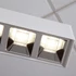 ORO-RAGGIO-SILVER-40W-DW-L PORÁLLÓ LED MENNYEZETI LÁMPA, 5000lm, 4000K, 1200mm (KÁPRÁZATMENTES) (ORO18038)