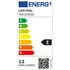 ORO-URAN-12W-DW LED DOWNLIGHT FALI ÉS MENNYEZETI LED LÁMPA, A, 840lm, 4000K (ORO26006)