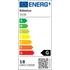 RÁBALUX Lucas mennyezeti lámpa beép. LED 18W D33 fehér IP44 (3438)