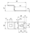 DEHN AL ZF B11.11 B5.2 6.5 L81 V2A Z-alakú csatlakozókapánt NIRO D 11mm (377009)