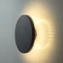 Modee LED Fali Lámpa (LWL0015) 12W IP65 D160x60mm 4000K (1345 lumen) Fekete (ML-LWL0015)