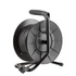 Technik Professional Kábeldob 4-er 25m 1,5mm2 (fekete) 16A (MT4K25M1,5-F)