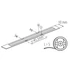 KANLUX LCOB 14W/M 24 IP00-WW LED szalag, 24V DC, 0,5m = 7W, 0,5m = 700lm, 3000K, 5m (39410)