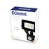 COMMEL LED reflektor Economy Line 10W, mozg.érz., 6500K, 800lm, IP44, fekete(307-301)
