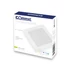 COMMEL LED panel 6W, négyzet, fk.,állítható színhőm., 400lm, beép. driverrel (337-408)