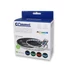 COMMEL LED szalag szett (60 LED/m), RGB, 3m, 14,4W/m, 24 g.távir. + adapt., IP65 (405-203)