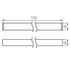 KANLUX AL-LH-NW-MAT-S-NT LED lámpatest, 52W, 4000K, 6300lm, 1700x60x69mm, ezüst (34105)