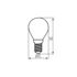 KANLUX XLED G45 E14 6W-WW LED fényforrás, E14, 6W, 2700K, 806lm (35276)