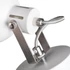 KANLUX DERATO EL-4I W-SR Fali-mennyezeti lámpatest, E14, 4 x max 8W, Ø110mm, 165x110x855mm, fehér / ezüst (35647)