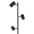 KANLUX EVALO FL 3xGU10 B-SR Állólámpa, Ø230x1540mm, fekete (35788)