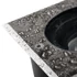 KANLUX BERG AD-7L Járófelületbe süllyesztett lámpatest, szögletes, GU10, max 7W, PAR16, 130x130x164mm, IP67, IK10 (36431)
