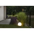 KANLUX STONO 585 N Kerti leszúrható lámpa, cserélhető fényforrású, E27, max 20W, GLS/CFL/LED, Ø585x565mm, IP65, gránit (36593)