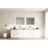 KANLUX AKVO IP44 23W-NW-B S Oldalfali LED lámpatest, 23W, 2750lm, 1000x57x70mm, IP44, fekete (kapcsolóval) (36657)