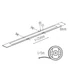 KANLUX LCOB 10W/M 12 IP00-NW LED szalag, 12V DC, 0,5m = 5W, 4000K, 0,5m=500lm, 5m (37231)