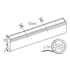 KANLUX NEON LED12W/M IP65-NW LED szalag, 24V DC, 0,5m = 6W, 4000K, 0,5m=160lm, 5m (37235)