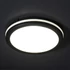 KANLUX BENO ECO 12W CCT O B Mennyezeti LED lámpa, 12W, 3000/4000/6500K, 1050 (WW) / 1150 (NW) / 1100 (CW) lm, Ø200x55mm, IP65, fekete (38381)
