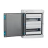 KANLUX KDB-IP65-S26T Falon kívüli elosztódoboz, 2x13P, 1500V AC; 1500V DC, 420x140x323mm, szürke (38454)